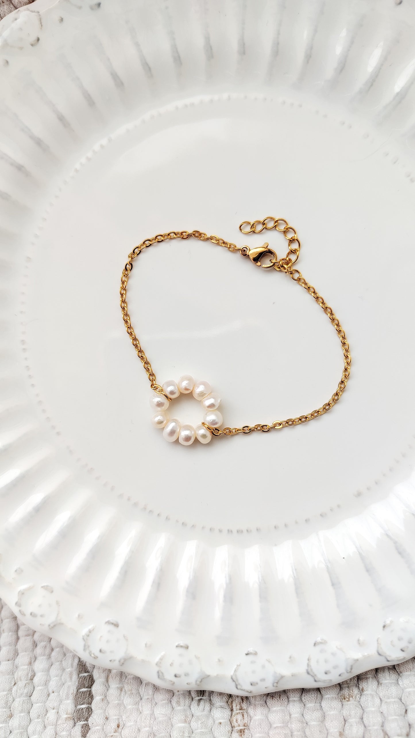 Pulseira Pearl Circle